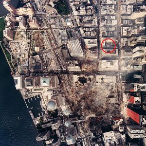 Proposed New York City Islamic Center Site in Relation to Ground Zero